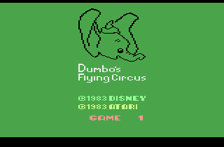 Dumbo's Flying Circus screenshot 3 for Atari 2600